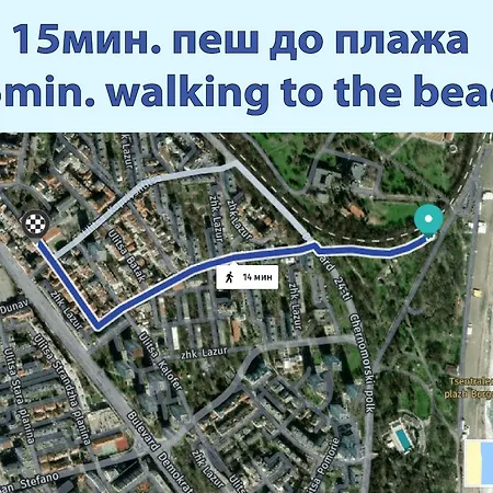 아파트 Lazur - Sunny Flat